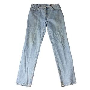 Eddie Bauer Classic‎ Light Wash Straight Leg Denim Jeans Vintage Style W34 L34
